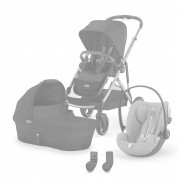 Gazelle 3in1 - Moss Green/Moon Black